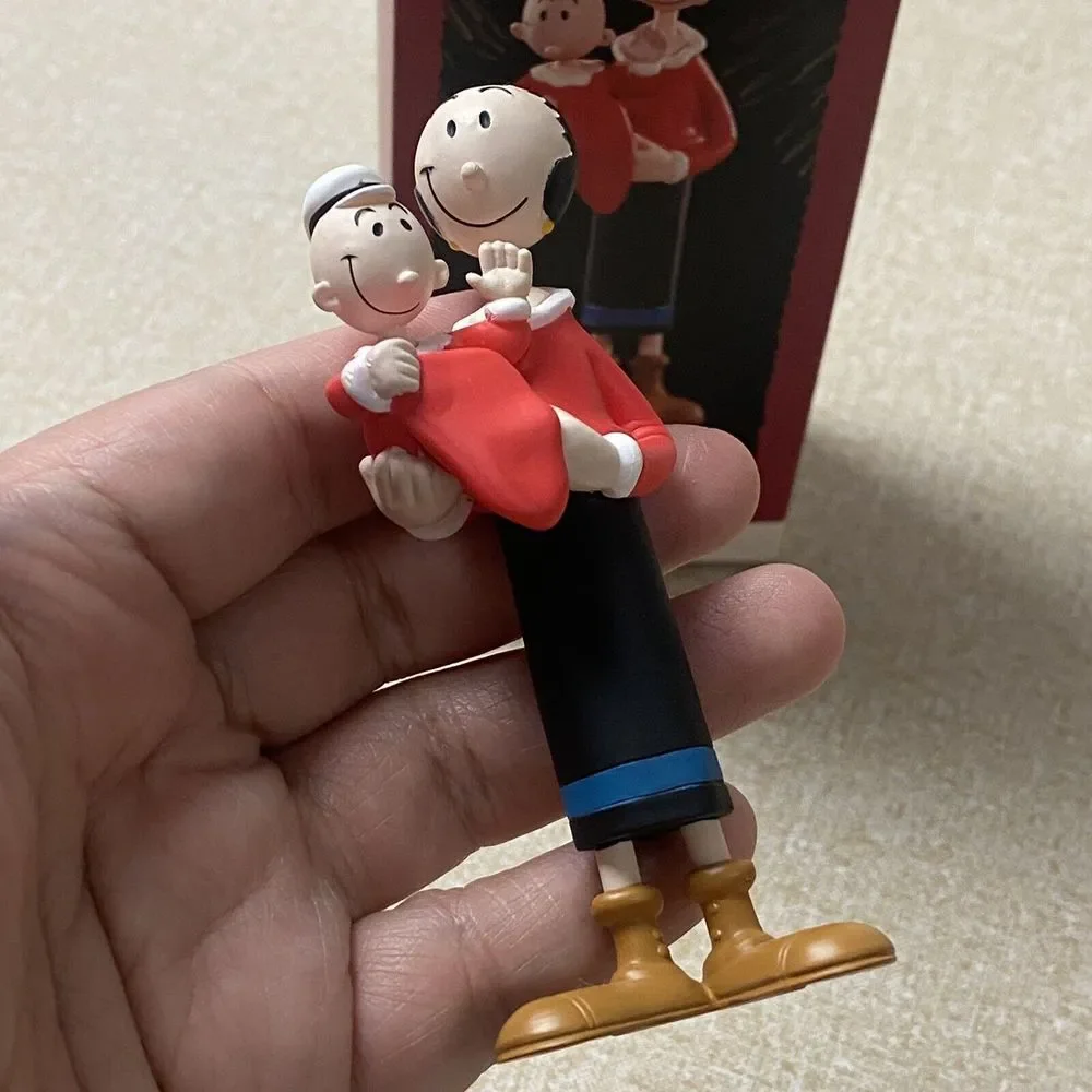 Hallmark‎ Keepsake Ornament Olive Oyl and Sweet Pea From Popeye 1996 Used W/Box